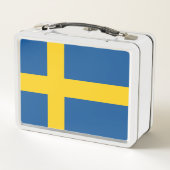 Lunch Box Drapeau de la Suède (Dos)