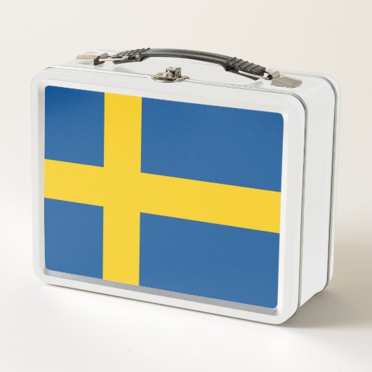 Lunch Box Drapeau de la Suède (Devant)