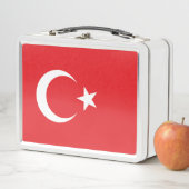 Lunch Box Drapeau de la Turquie (En situation)