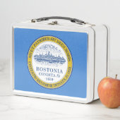 Lunch Box Drapeau de la ville de Boston (Massachusetts) (En situation)