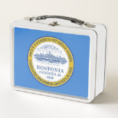 Lunch Box Drapeau de la ville de Boston (Massachusetts) (Devant)