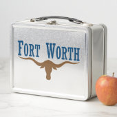 Lunch Box Drapeau de la ville de Fort Worth (En situation)