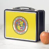 Lunch Box Drapeau de la ville d'Honolulu, Hawaii Golf Casque (En situation)