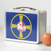 Lunch Box Drapeau de la ville d'Omaha (En situation)
