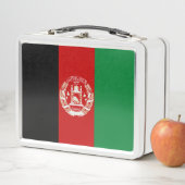 Lunch Box Drapeau de l'Afghanistan (En situation)