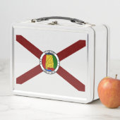 Lunch Box Drapeau de l'Alabama (En situation)