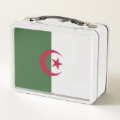 Lunch Box Drapeau de l'Algérie (Dos)