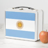 Lunch Box Drapeau de l'Argentine (En situation)