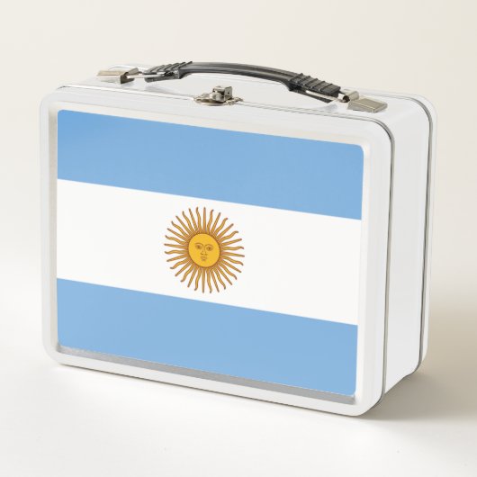 Lunch Box Drapeau de l'Argentine (Devant)