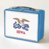 Lunch Box Drapeau de l'État de l'Iowa (Devant)