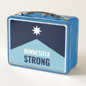 Lunch Box Drapeau de l'État rebelle du Minnesota (Dos)