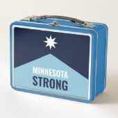 Lunch Box Drapeau de l'État rebelle du Minnesota (Devant)