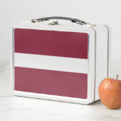 Lunch Box Drapeau de Lettonie (En situation)