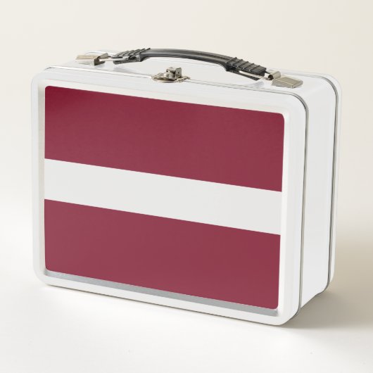 Lunch Box Drapeau de Lettonie (Devant)