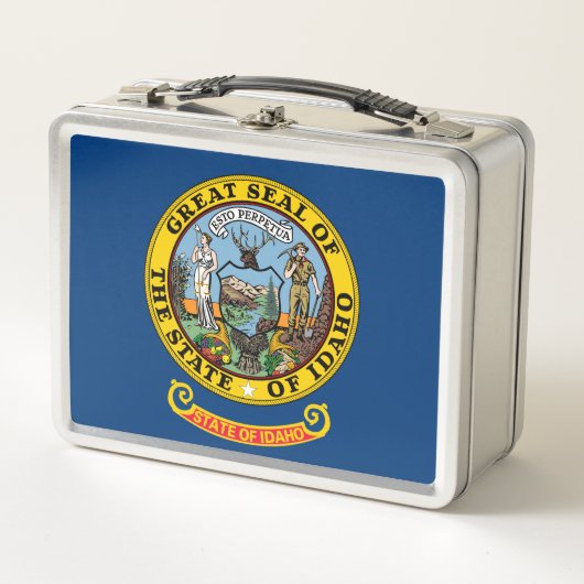 Lunch Box Drapeau de l'Idaho (Devant)