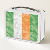 Lunch Box Drapeau de l'Irlande avec motif shamrock (Dos)