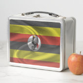 Lunch Box Drapeau de l'Ouganda (En situation)