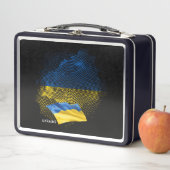 Lunch Box Drapeau de l'Ukraine (En situation)
