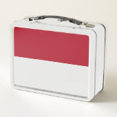 Lunch Box Drapeau de Monaco (Dos)