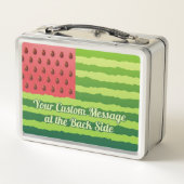 Lunch Box Drapeau de pastèque (Dos)