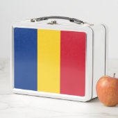 Lunch Box Drapeau de Roumanie (En situation)