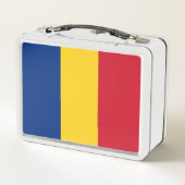 Lunch Box Drapeau de Roumanie (Dos)