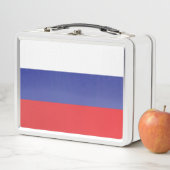 Lunch Box Drapeau de Russie (En situation)