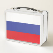 Lunch Box Drapeau de Russie (Dos)
