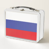 Lunch Box Drapeau de Russie (Devant)