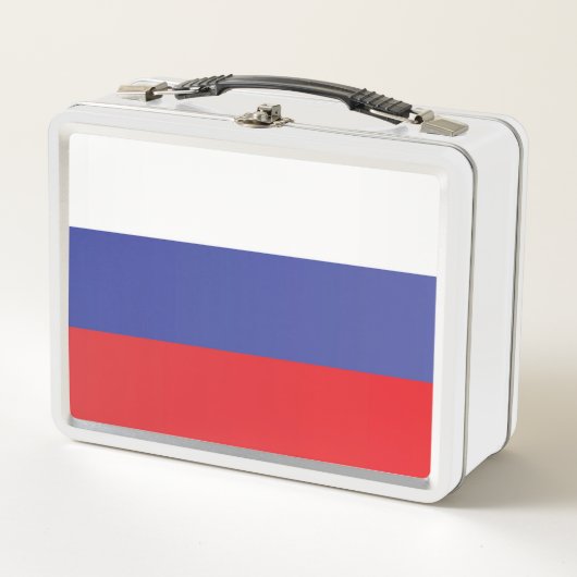 Lunch Box Drapeau de Russie (Devant)