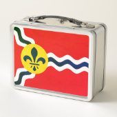 Lunch Box Drapeau de Saint-Louis, Missouri (Dos)