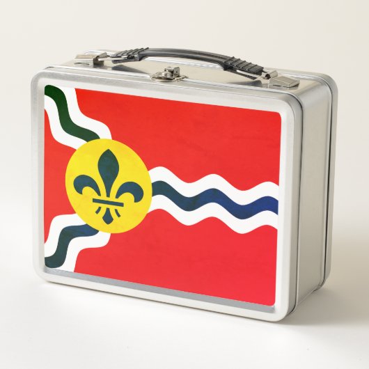 Lunch Box Drapeau de Saint-Louis, Missouri (Devant)