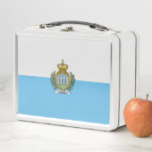 Lunch Box Drapeau de Saint-Marin (En situation)