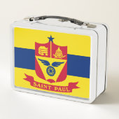 Lunch Box Drapeau de Saint Paul (Minnesota) (Dos)