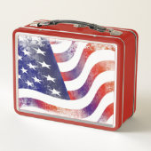 Lunch Box Drapeau des États-Unis (Dos)