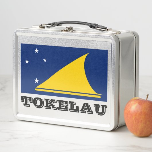 Lunch Box Drapeau des Tokélaou (En situation)