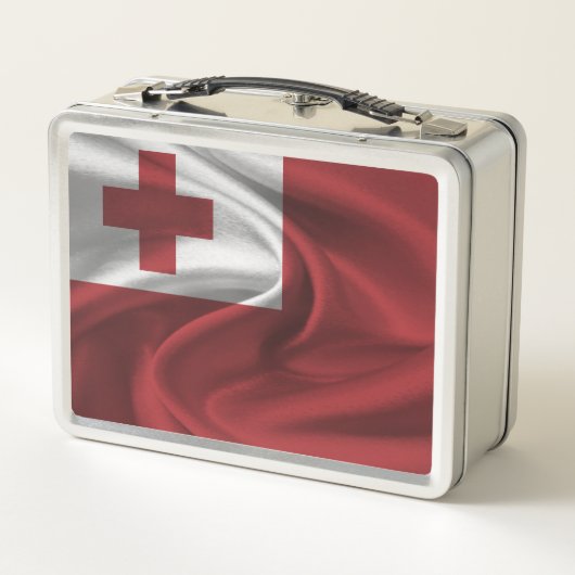 Lunch Box Drapeau des Tonga (Dos)