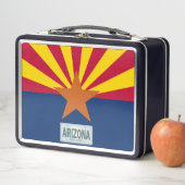 Lunch Box Drapeau d'État américain - Arizona (En situation)