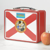 Lunch Box Drapeau d'État américain - Floride (En situation)