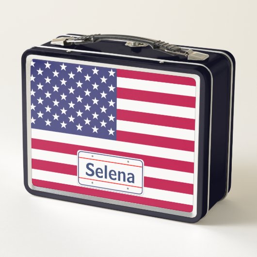 Lunch Box Drapeau d'État américain - Washington (Dos)