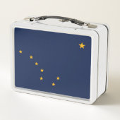 Lunch Box Drapeau d'État de l'Alaska, États-Unis (Dos)