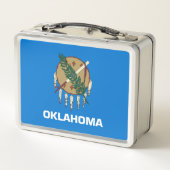 Lunch Box Drapeau d'État de l'Oklahoma (Dos)