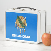 Lunch Box Drapeau d'État de l'Oklahoma, États-Unis (En situation)
