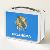 Lunch Box Drapeau d'État de l'Oklahoma, États-Unis (Dos)