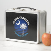 LUNCH BOX DRAPEAU D'ÉTAT DE PALMETTO DE CAROLINE SUD (En situation)