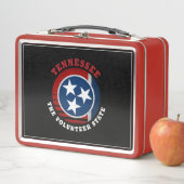 LUNCH BOX DRAPEAU D'ÉTAT DE VOLONTAIRE TENNESSEE (En situation)