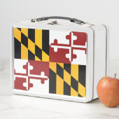 Lunch Box Drapeau d'État du Maryland (États-Unis) (En situation)
