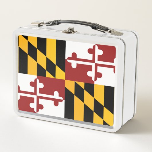 Lunch Box Drapeau d'État du Maryland (États-Unis) (Devant)