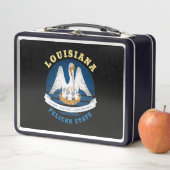 LUNCH BOX DRAPEAU D'ÉTAT LOUISIANA PELICAN (En situation)