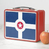 Lunch Box Drapeau d'Indianapolis, boîte à lunch en métal de  (En situation)